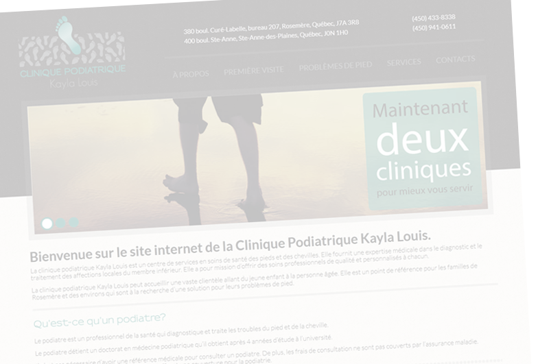 Clinique Podiatrique Kayla Louis